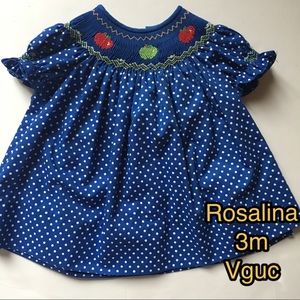 Rosalina Apple Dress